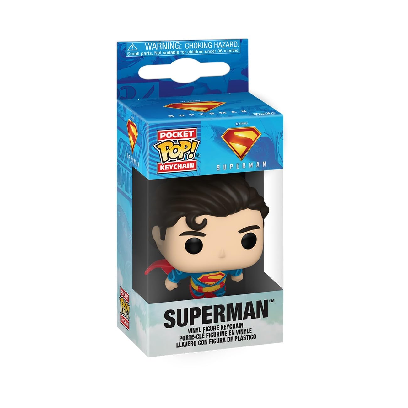 Amazon.co.jp: Funko Pop!キーチェーン:スーパーマン2025-スーパーマン